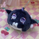 Genshin Impact Black Cat Plush Toy Pillow Fluffy Soft