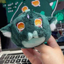 Genshin Impact Black Cat Plush Toy Pillow Fluffy Soft