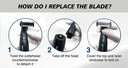Gentle Bikini Shaver for Sensitive Skin