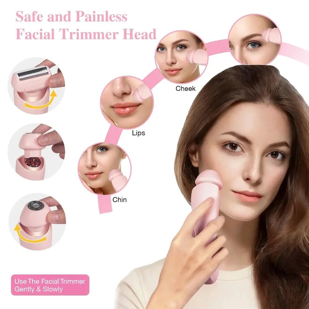 Gentle Full-Body Hair Epilator For Women
