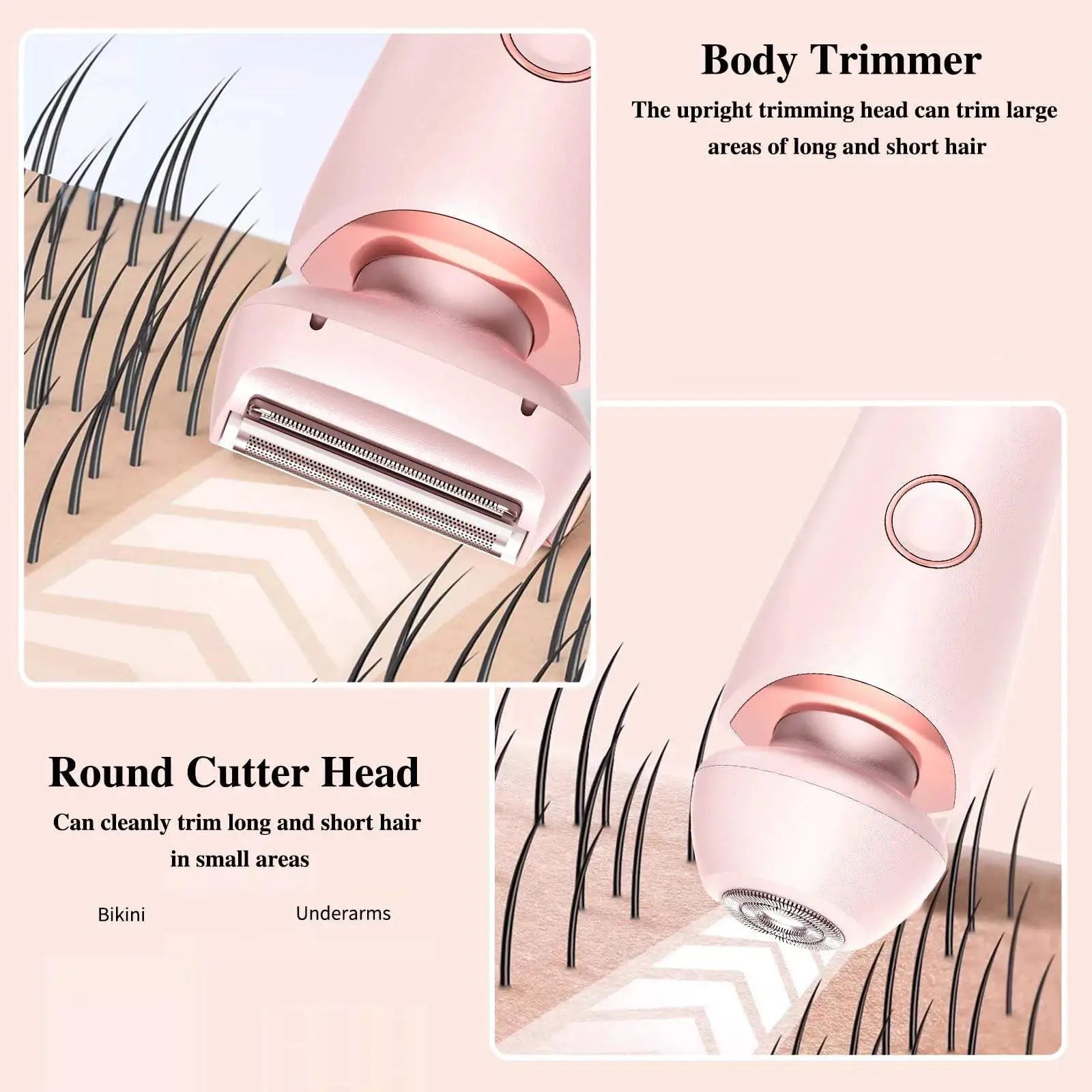 Gentle Full-Body Hair Epilator For Women