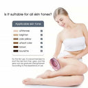 Gentle IPL Hair Removal Device for Home