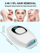 Gentle IPL Hair Removal Device for Home