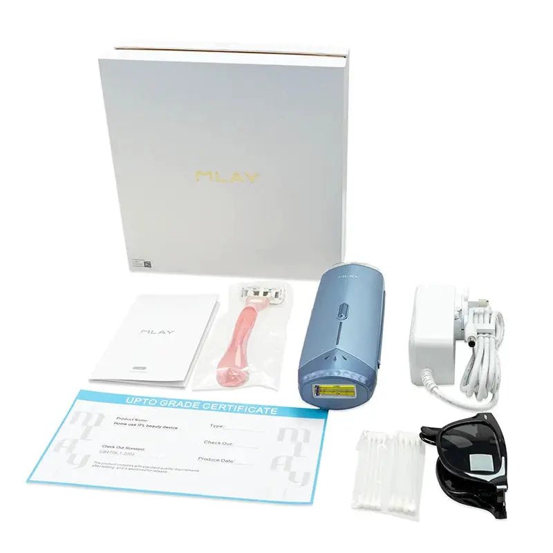 Gentle IPL Hair Removal Device for Home