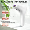 Gentle IPL Hair Removal Device for Home