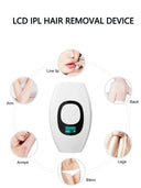 Gentle IPL Hair Removal Device for Home