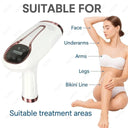 Gentle IPL Hair Removal Device for Home