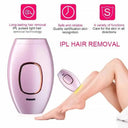 Gentle IPL Hair Removal Device for Home