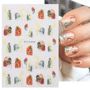 Durable Geometric Nail Stickers for Pros