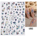 Durable Geometric Nail Stickers for Pros