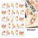 Durable Geometric Nail Stickers for Pros
