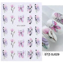 Durable Geometric Nail Stickers for Pros