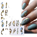 Durable Geometric Nail Stickers for Pros