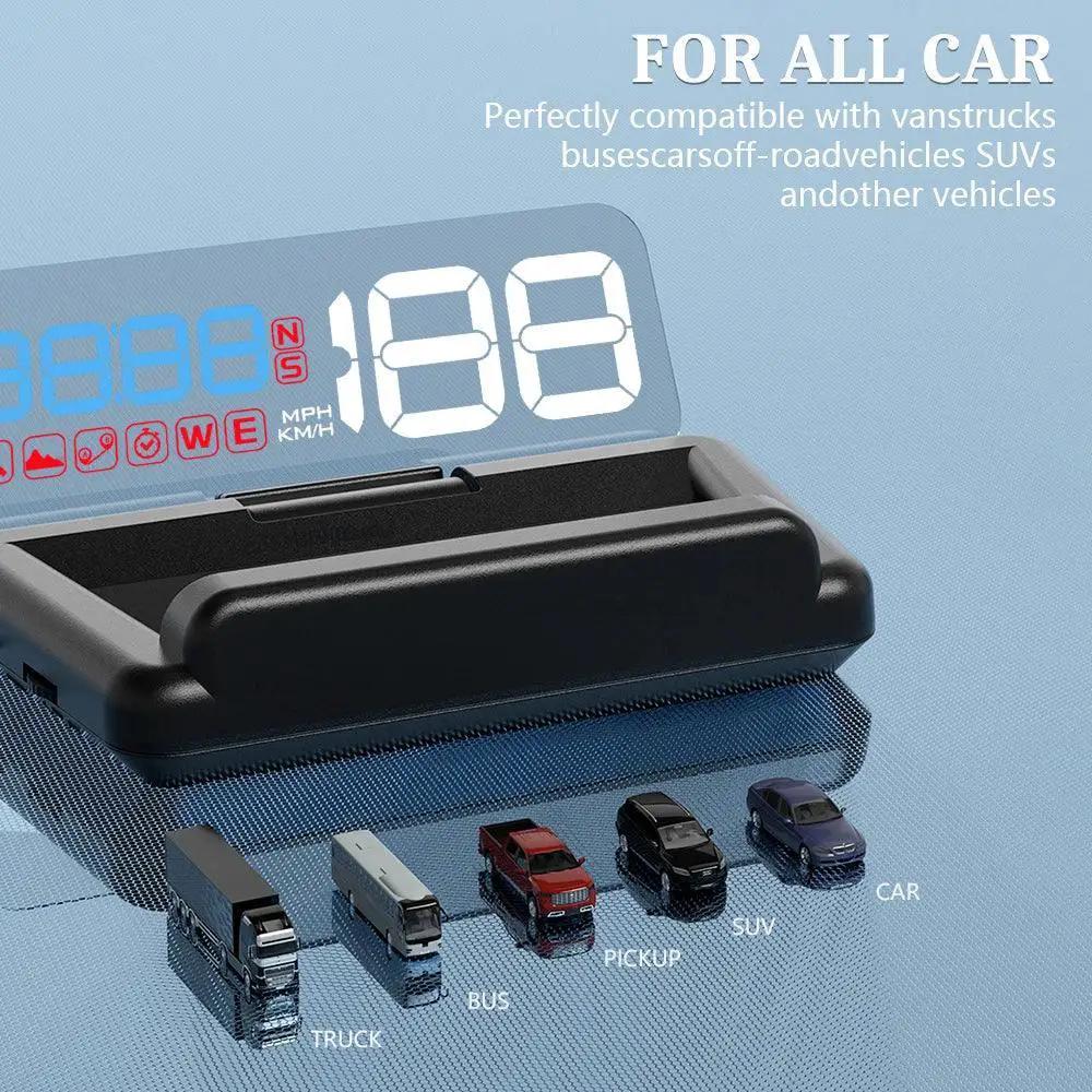 Geyiren C500 GPS HUD Drive Safer With Real Time Info