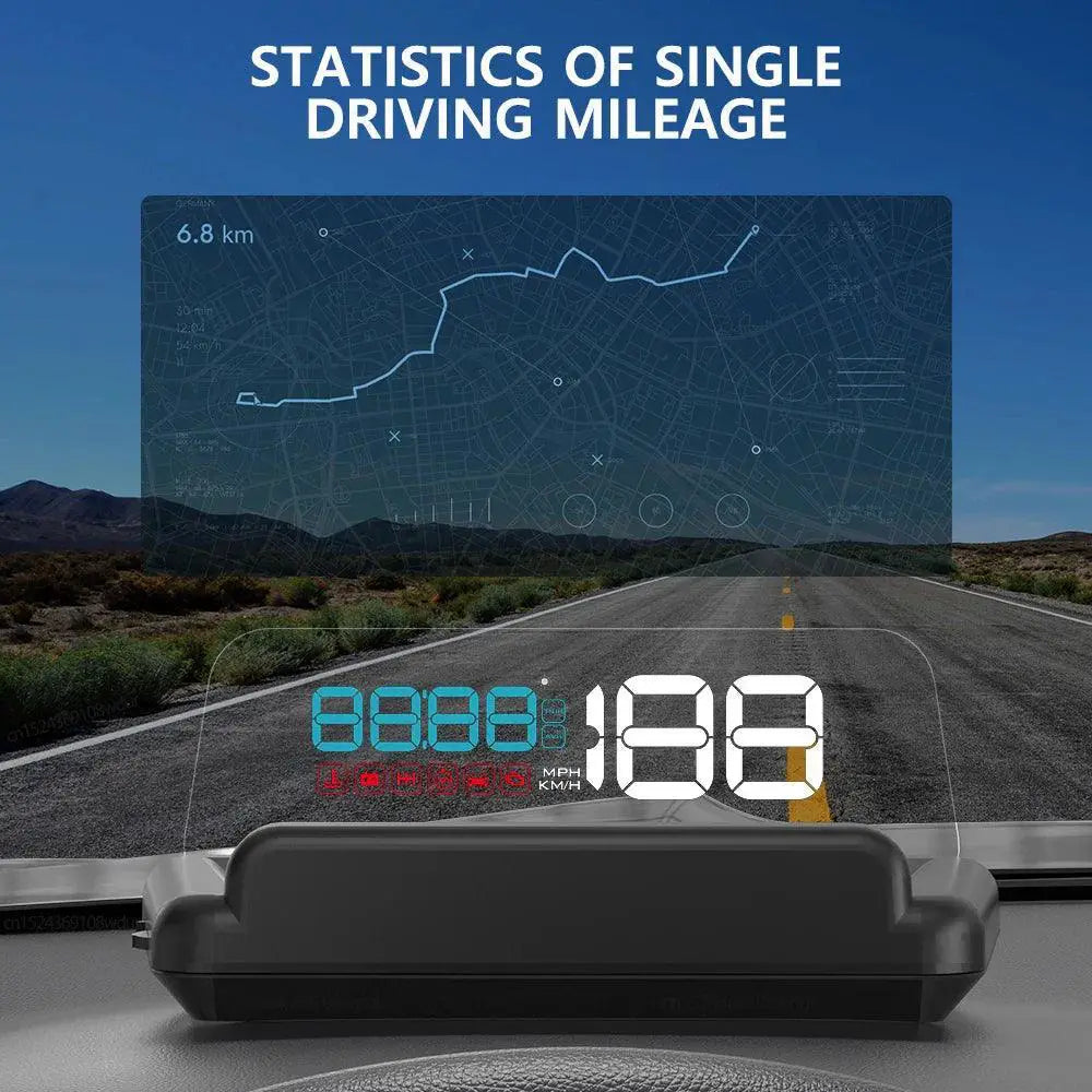 Geyiren C500 GPS HUD Drive Safer With Real Time Info