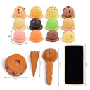 Fine Motor Ice Cream Toy Set for Kids