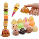 Fine Motor Ice Cream Toy Set for Kids
