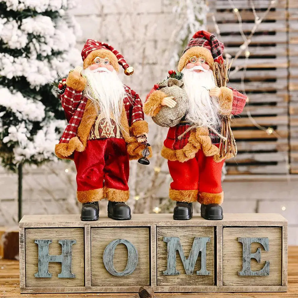 Giant Plush Santa Claus Doll Ideal Christmas Gift Decor