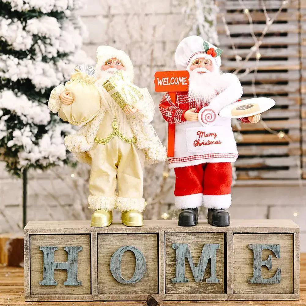 Giant Plush Santa Claus Doll Ideal Christmas Gift Decor