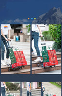Easy Transport Folding Grocery Cart