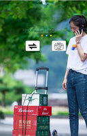 Easy Transport Folding Grocery Cart