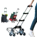 Easy Transport Folding Grocery Cart
