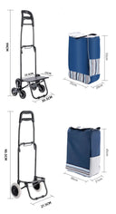 Gianxi Light Grocery Cart for Stairs