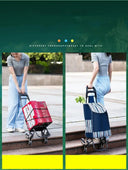 Gianxi Light Grocery Cart for Stairs