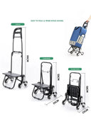 Gianxi Light Grocery Cart for Stairs