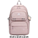 Girl School Bag Backpack For Teenager Women Pink Kids