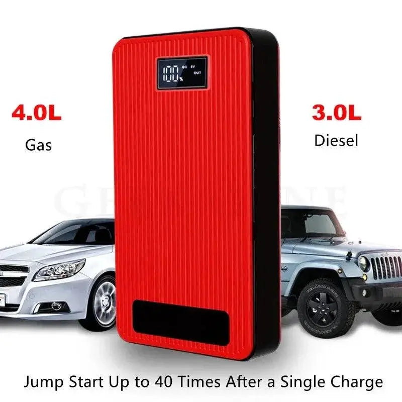12V 800A Emergency Car Jump Starter Power Bank Compact