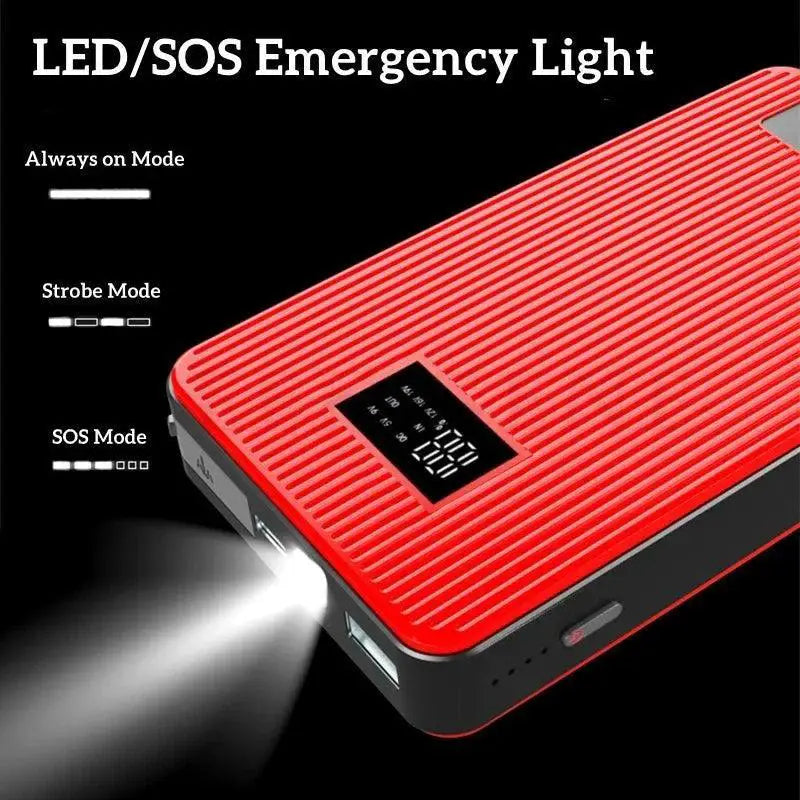 12V 800A Emergency Car Jump Starter Power Bank Compact