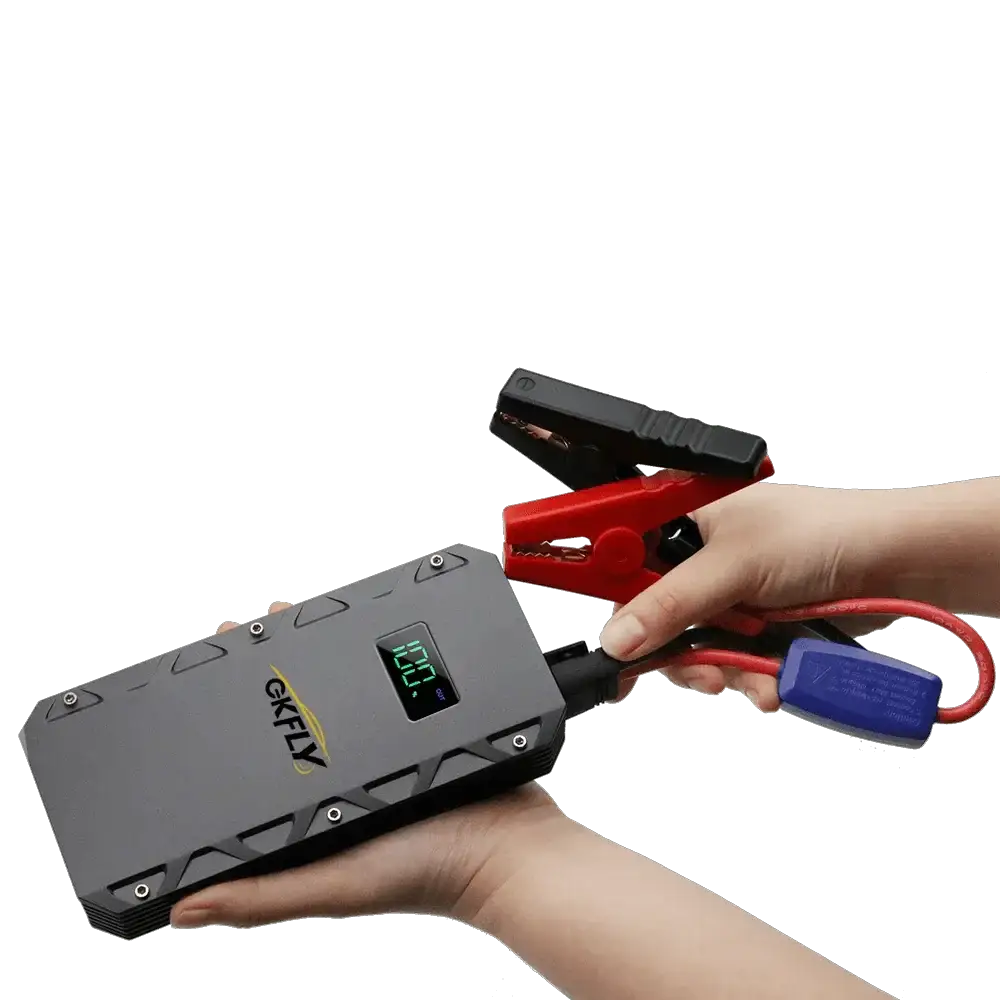 GKFLY Ultra Power Car Jump Starter 1500A 2000A 3000A Battery