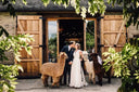 Glam Ivory Sequin Strapless Wedding Gown