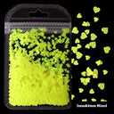 Glam Valentine’s Heart Nail Glitter Kit for Creative DIY Manicures