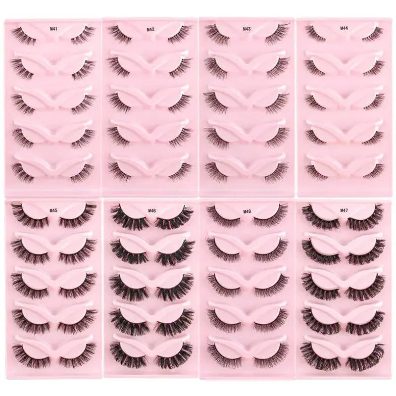 Glamorous 3D False Eyelashes For Natural Beauty Eyes