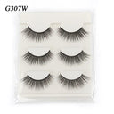 Glamorous 3D False Eyelashes for Natural Beauty Eyes