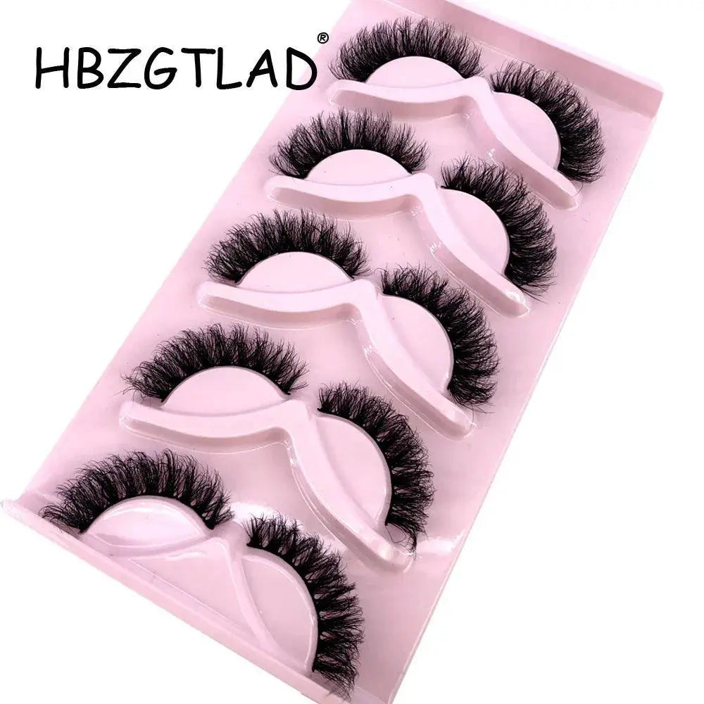 Glamorous Cat Eye 3D Mink Lashes Set For Captivating Look