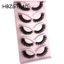 Glamorous Cat Eye 3D Mink Lashes Set for Captivating Look