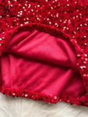 Glamorous Mesh Sequins Midi Dress Elegant Bodycon Fashion Style