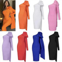 Chic Multicolor Dress for Women Nights