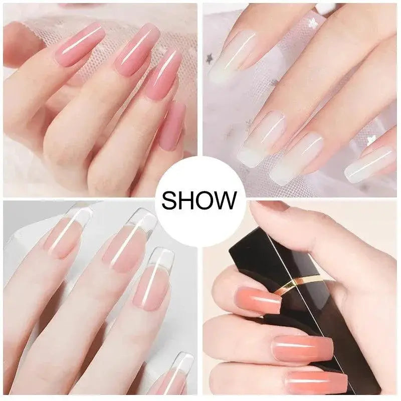 Glamorous Nail Art Kit With UV LED Lamp And Tools Set