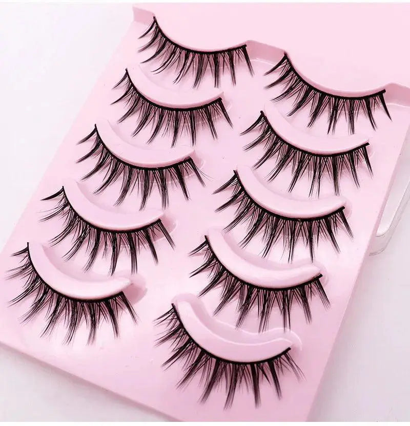 Glamorous Natural Cosplay False Eyelashes Set For Makeup