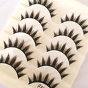 Glamorous Natural Cosplay False Eyelashes Set for Makeup