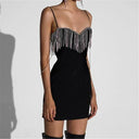 Glamorous Rhinestone Nightclub Dress for Stylish Nights