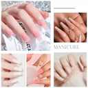 Glamour Nail Glitter Set: Sparkling Acrylic Manicure Kit