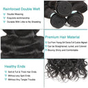 Glamour Wave Brazilian Hair Luxurious Remy Extensions Set