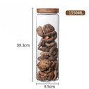 Keeps Food Fresh Glass Canister Set