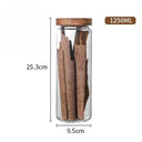 Keeps Food Fresh Glass Canister Set