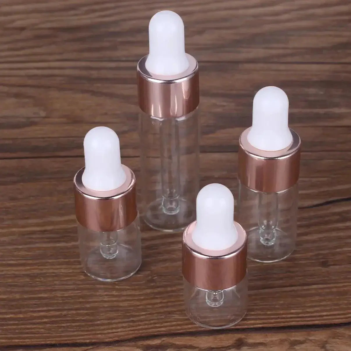 Glass Dropper Bottles Set For Essential Oil Storage Solution
